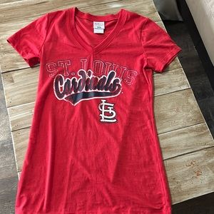 St. Louis Cardinals Women's MLB V Neck‎ Tee